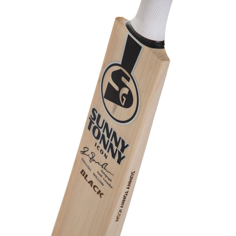 Sunny Tonny Icon Black English Willow Cricket Bat - SG