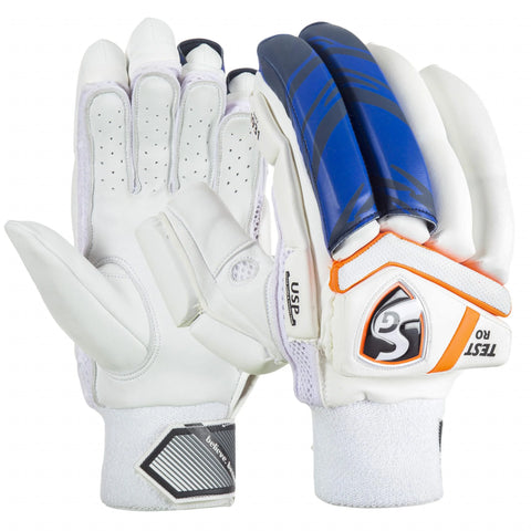 Test RO Rohit Sharma Cricket Batting Gloves - SG