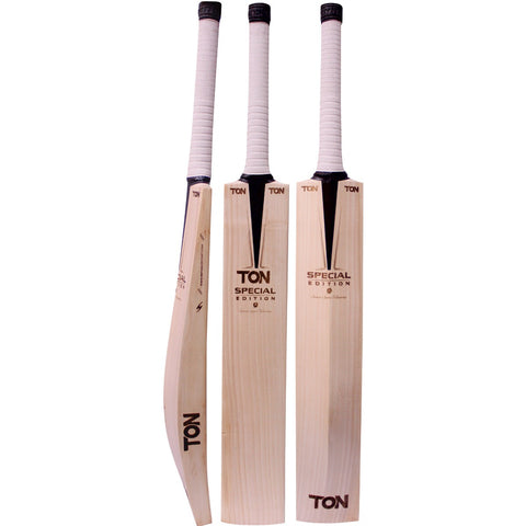 TON Laser Engraved Special Edition English Willow Cricket Bat - SS