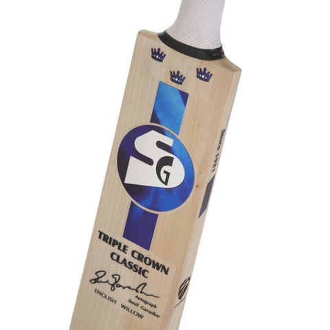 Triple Crown Classic English Willow Cricket Bat - SG